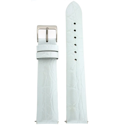 Watch band pearl white shiny - watch,