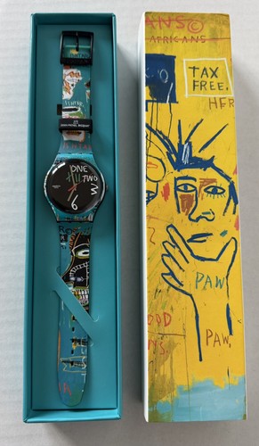 Swatch jean michel basquiat - x, jean-michel