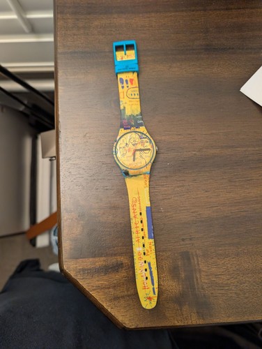 Swatch jean michel basquiat - x,