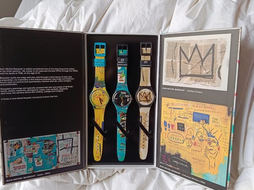 Swatch jean michel basquiat - jean-michel,