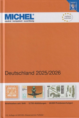 Michel germania 2025 2026 112 - michel, 2025/2026